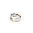 Ring Pave 0.73ctw Round Diamonds 0.17ctw Emerald pt900 8.8mm Sz6 8.87g 126040083