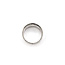 Ring Pave 0.73ctw Round Diamonds 0.17ctw Emerald pt900 8.8mm Sz6 8.87g 126040083