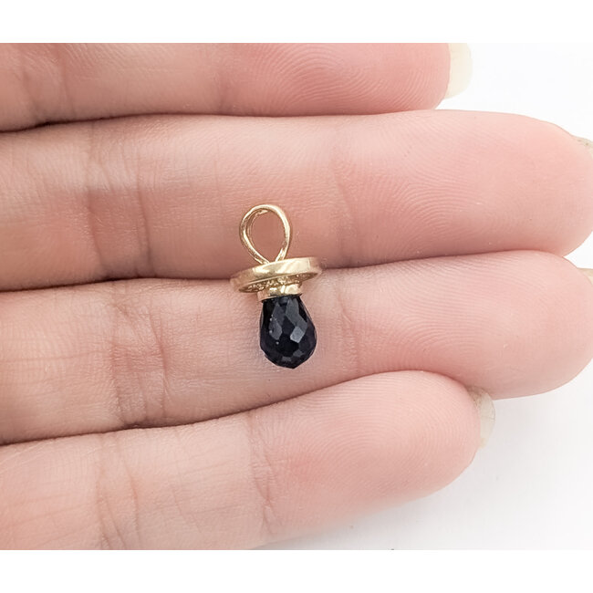 Pendant Pacifier .50ct London Blue Topaz 10ky .55x.3" .99g 226050030