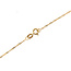 Necklace V-Drop .04ctw Round Diamonds 10ky 17" 2.22g 226050032