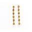 Earrings Dangle .10ctw Round Diamonds 1.6ctw Golden Citrine 10ky 1.6x.12" 3.6g 226050028