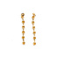 Earrings Dangle .10ctw Round Diamonds 1.6ctw Golden Citrine 10ky 1.6x.12" 3.6g 226050028