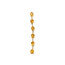 Pendant Dangle .07ctw Round Diamonds .90ctw Golden Citrine 10ky 1.9x.2" 2.08g 226050033
