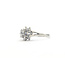 Ring Cluster .60ctw Round Diamonds 14kw 2mm Sz8.75 3.16g 226050044