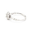 Ring Double Halo 0.75ctw Round, Oval & Emerald Diamonds 14kw 9mm Sz7 2.86g 126040079