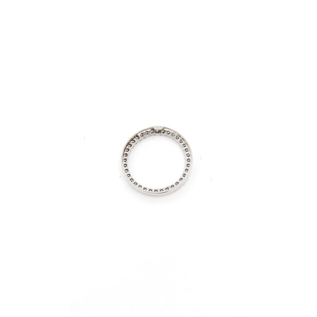 Pendant Circle .75ctw Round Diamonds 10kw 1.05" 3.55g 226050024