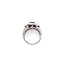 Ring Cluster 3ctw Round, Princess & Baguette Diamonds 14kw 13mm Sz7.75 10.18g 226050040