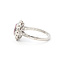Ring Cocktail 1.20ctw Round Diamonds .78ctw Red Rubies 900pt 14mm Sz6.5 4.1g 126060004