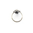 Ring Scalloped 1.05ctw Round Diamonds 900pt 26mm Sz6 4.4g 126060008