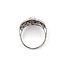 Ring Oval Cocktail 1.30ctw Round Diamonds 900pt 15mm Sz6 5.3g 126060009