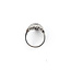 Ring Scalloped Shield 1.53ctw Round Diamonds 2.41ctw Blue Sapphires 900pt 24mm Sz6 5.4g 126060005
