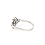 Ring Flower Bezel .90ctw Round Diamonds 900pt 10mm Sz7 3.4g 126060011