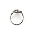 Ring Shield .60ctw Round Diamonds .40ctw Green Emerald 900pt 17mm Sz6.5 3.8g 126060001