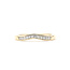 Ring Contour .12ctw Round Diamonds 14ky sz7.5 2.09g 124030454