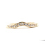 Ring Contour .12ctw Round Diamonds 14ky sz7 1.44g 124030455
