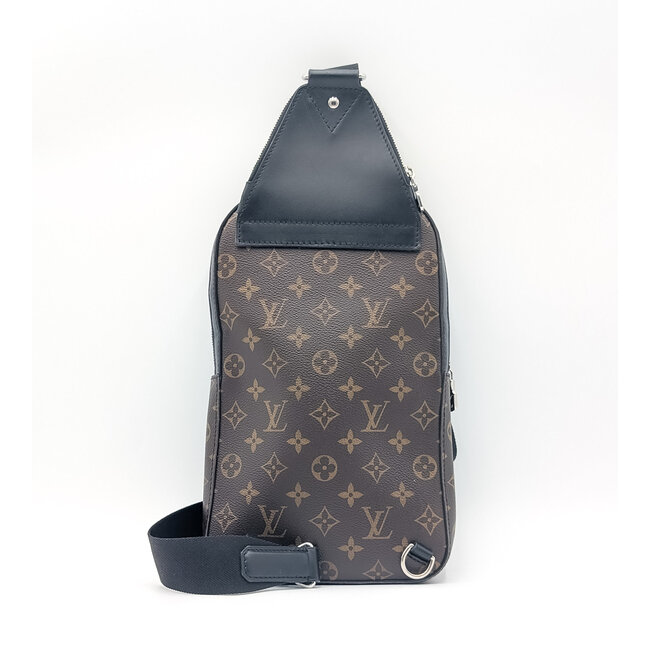 Handbag Louis Vuitton Avenue Sling bag Monogram Macassar Canvas 126055062