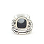 Ring David Yurman Albion Collection Cable .28ctw Round Diamonds 15x15mm Black Onyx 925 19x19mm Sz6 17.61g 126060012