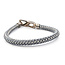 Bracelet John Hardy Woven Stainless/925 6mm 7.25" 13.26g 126052033