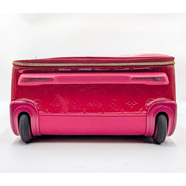 Luggage Louis Vuitton Pegase 45 Red Vernis Suitcase 126055045