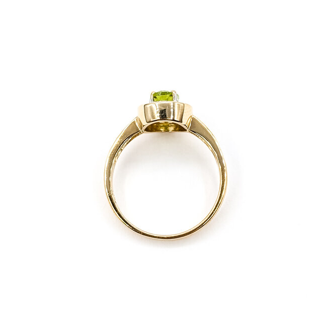 Ring 0.14ctw Diamonds 0.8ctw 14ky 125110132