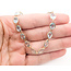 Bracelet Tennis 12ctw Sky Blue Aquamarine 14ky 6.6mm 7" 6.68g 126050069