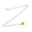 Pendant 2.5ct Peridot 14kw 8mm 125110122