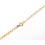 Necklace Double Curb Link 14ky 2.5mm 20" 4.57g 126052029