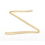 Necklace Double Curb Link 14ky 2.5mm 20" 4.57g 126052029