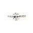 Ring Engagement 1.21ct Oval Lab Grown Diamond IGI: LG770616434 .40ctw Diamonds 18kw 2.2mm Sz6.5 2.95g 125100037
