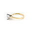 Ring Solitaire 1.58ct Round Lab Grown Diamond IGI: LG772685365 18ky 2mm Sz7 3.55g 126040131