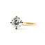 Ring Solitaire 1.58ct Round Lab Grown Diamond IGI: LG772685365 18ky 2mm Sz7 3.55g 126040131