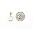Pendant Drop .05ctw Round Diamonds .85ct White Opal 10ky 16x7mm .99g 126060018
