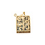 Pendant "Mad Money" Charm 14ky 1.1x.75" 8.7g 126060016