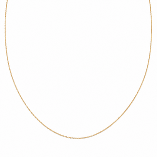 Necklace Twist Link 14ky .9mm 19" .9g 126052022
