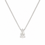 Necklace Solitaire 0.50ct Pear Lab Grown Diamond 14kw 18" 1.98g 126040065
