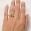 Ring .21ctw Round Diamonds .58ct Alexandrite GIA: 5231584989 Platinum 3.6mm Sz6 6.6g 126040125