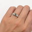 Ring .21ctw Round Diamonds .58ct Alexandrite GIA: 5231584989 Platinum 3.6mm Sz6 6.6g 126040125