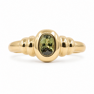 Ring Solitaire .70ct Alexandrite GIA: 2233584361 10ky 2.5mm Sz6 1.7g 126040134