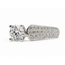 Ring Pave 1.27ct Round Lab Grown Diamond IGI: 772652350 0.75ctw Diamonds 14kw Sz6.75 5.6g 125120055