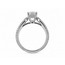 Ring Pave 1.27ct Round Lab Grown Diamond IGI: 772652350 0.75ctw Diamonds 14kw Sz6.75 5.6g 125120055