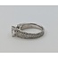 Ring Pave 1.27ct Round Lab Grown Diamond IGI: 772652350 0.75ctw Diamonds 14kw Sz6.75 5.6g 125120055