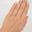 Ring Solitaire 1.10ct Round Lab Grown Diamond IGI Report: LG722532023 14ky 1.6mm Sz5.5 1.88g 126030010