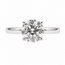 Ring Engagement 1.79ct Round Lab Grown Diamond IGI: 766629672 7.3mm 950pt Sz6 4.62g 123060157