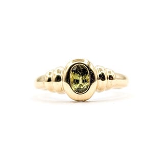 Ring Solitaire .70ct Alexandrite GIA: 2233584361 10ky 2.5mm Sz6 1.7g 126040134
