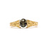 Ring Scroll Design Band .83ct Alexandrite GIA: 1236197396 14ky sz8.25 124010157