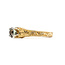 Ring Scroll Design Band .83ct Alexandrite GIA: 1236197396 14ky sz8.25 124010157