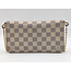 Handbag Louis Vuitton Pochette Damier Azur Felicie Chain 126065010