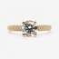 Ring Pave 1.2ct Round Lab Grown Diamond IGI Report: 773620490 VS1 D 1ctw Near Colorless Diamonds 18ky Sz6 3.2g 125120062