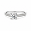 Ring 0.96ct RB Lab Grown Diamond IGI: 677551700 1ctw Lab Grown Diamonds 18kw 2.5mm Sz7 3.58g 125090104