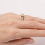 Ring Engagement Graduated 2.03ct Round Lab Grown Diamond IGI Report: 768605715 VS2 F 1.5ctw Diamonds 14ky 3.5mm Sz6 4.26g 126038006